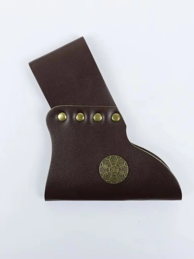 Medieval Rivet Leather Waist Sash Sword Holster Vintage Belt Dagger