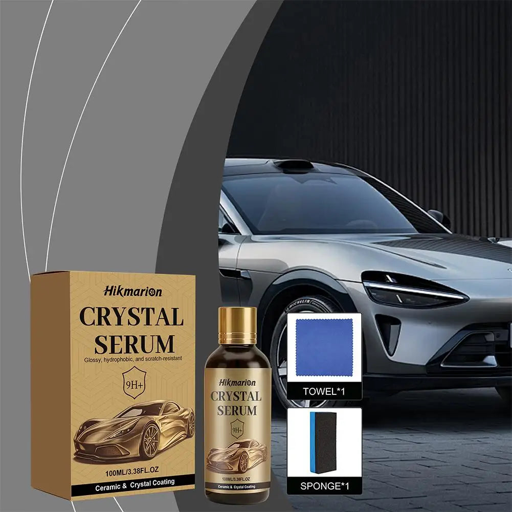 9H+ Car Ceramic Coating 100ml Nano Crystal Hydrophobic Serum