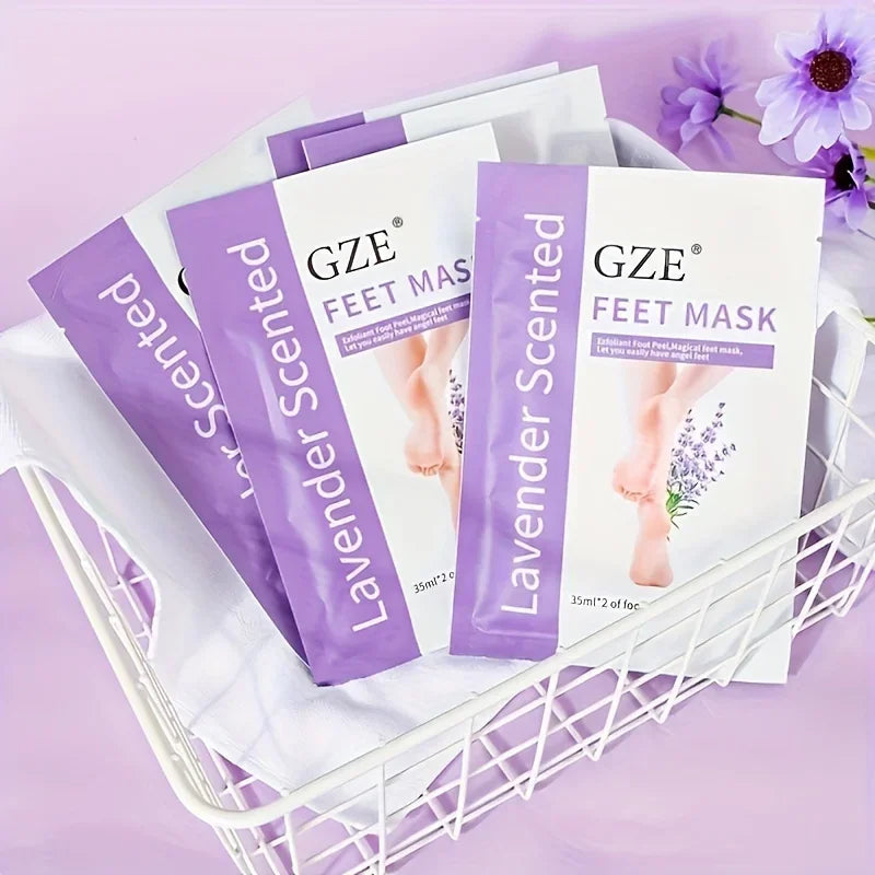 GZE Foot Peel Mask – Exfoliating Treatment for Soft Feet