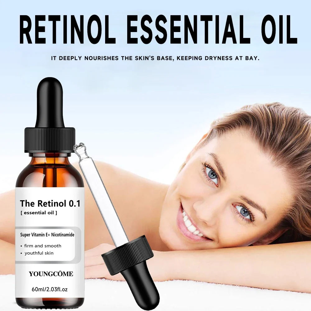 Retinol Face Serum – Vitamin E & Hyaluronic Acid | YOUNGCOME