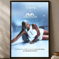Aya Nakamura HD PVC Wall Art Poster – Self-Stick Waterproof