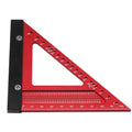Aluminum Alloy Woodworking Triangle Ruler – Angle Marker
