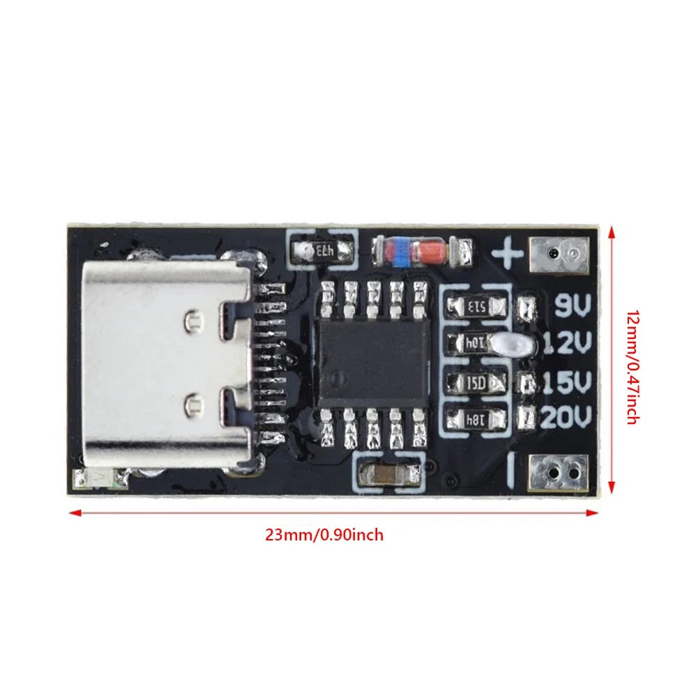 ALLOYSEED USB-C Fast Charging Trigger Board PD QC AFC 9V–20V