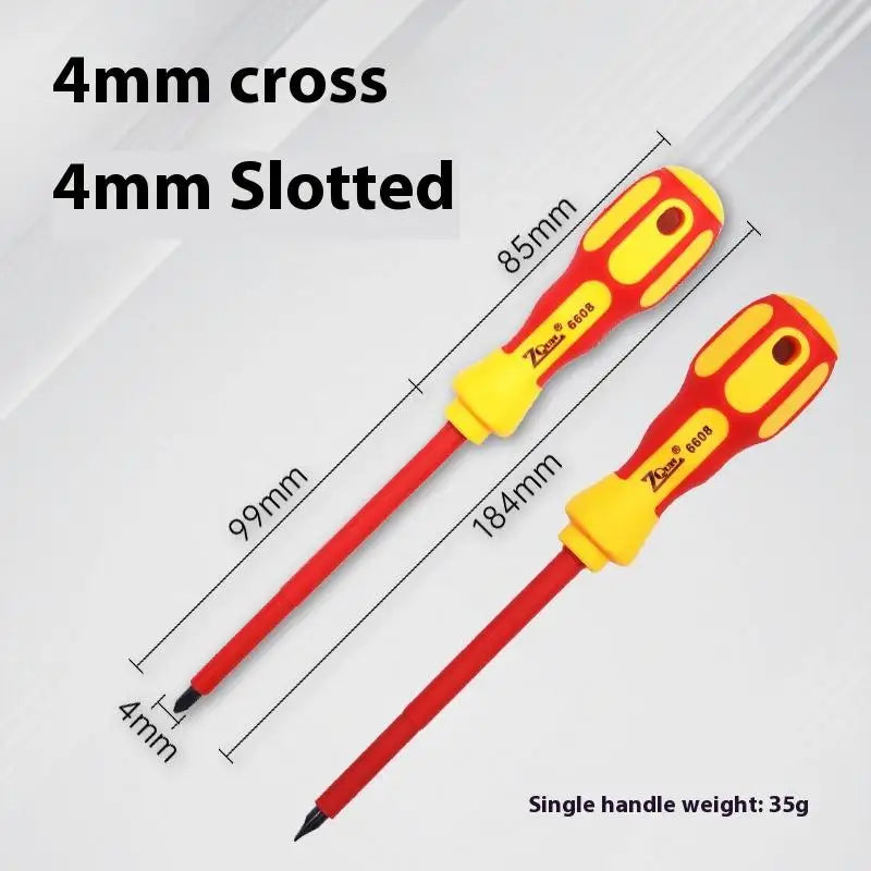 Insulated Screwdriver 1000V – Phillips & Flat CR-V Hand Tool