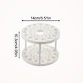 45 Hole Makeup Brush Storage Rack Box Detachable Washable Circular