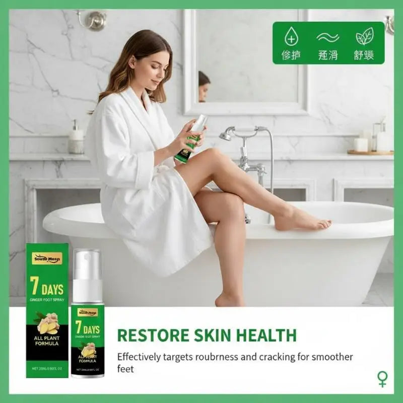 Foot Deodorant Moisturizing Spray | Fresh & Soft Feet All Day