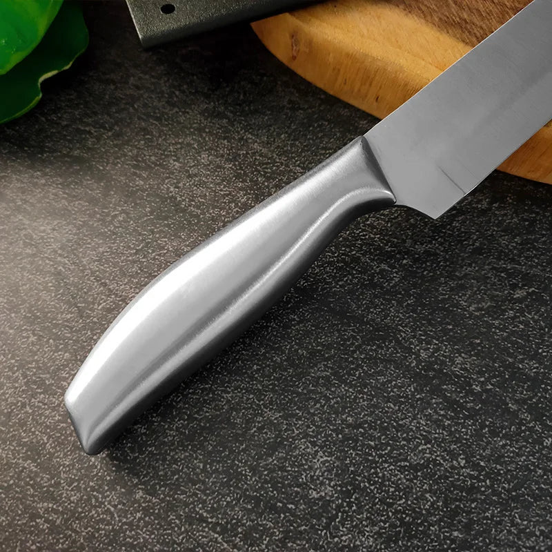 InLeung Large Stainless Steel Fruit Chef's Knife with Sheath