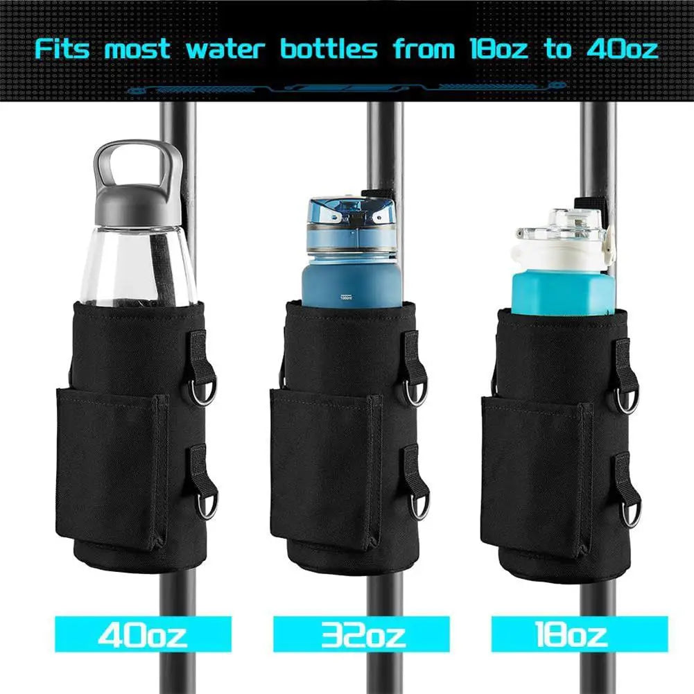 Magnetic Gym Bag – Water Bottle Carrier with Phone Pocket