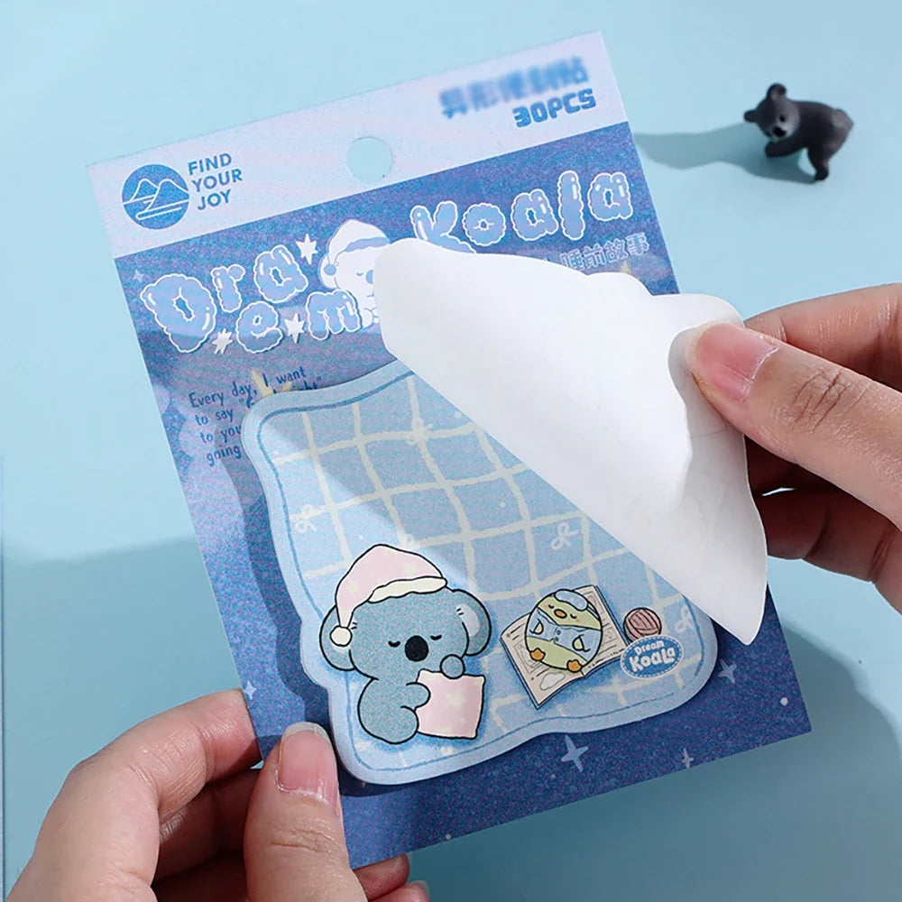 Dream Koala Series Dreamy Alien Convenience Sticker Cute Message