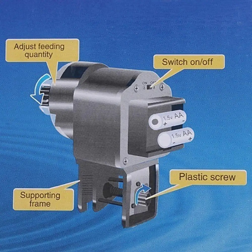 Automatic Fish Feeder | Aquarium Timer Food Dispenser