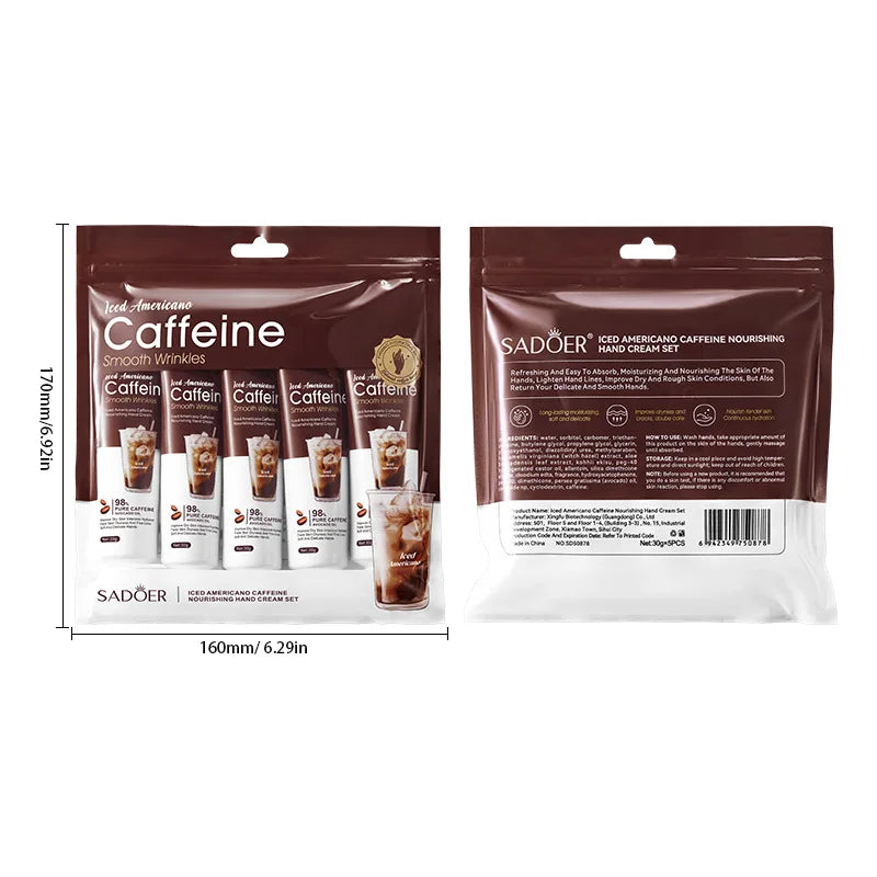 Coffee Hand Cream Set – Deep Moisturizer for Dry Hands