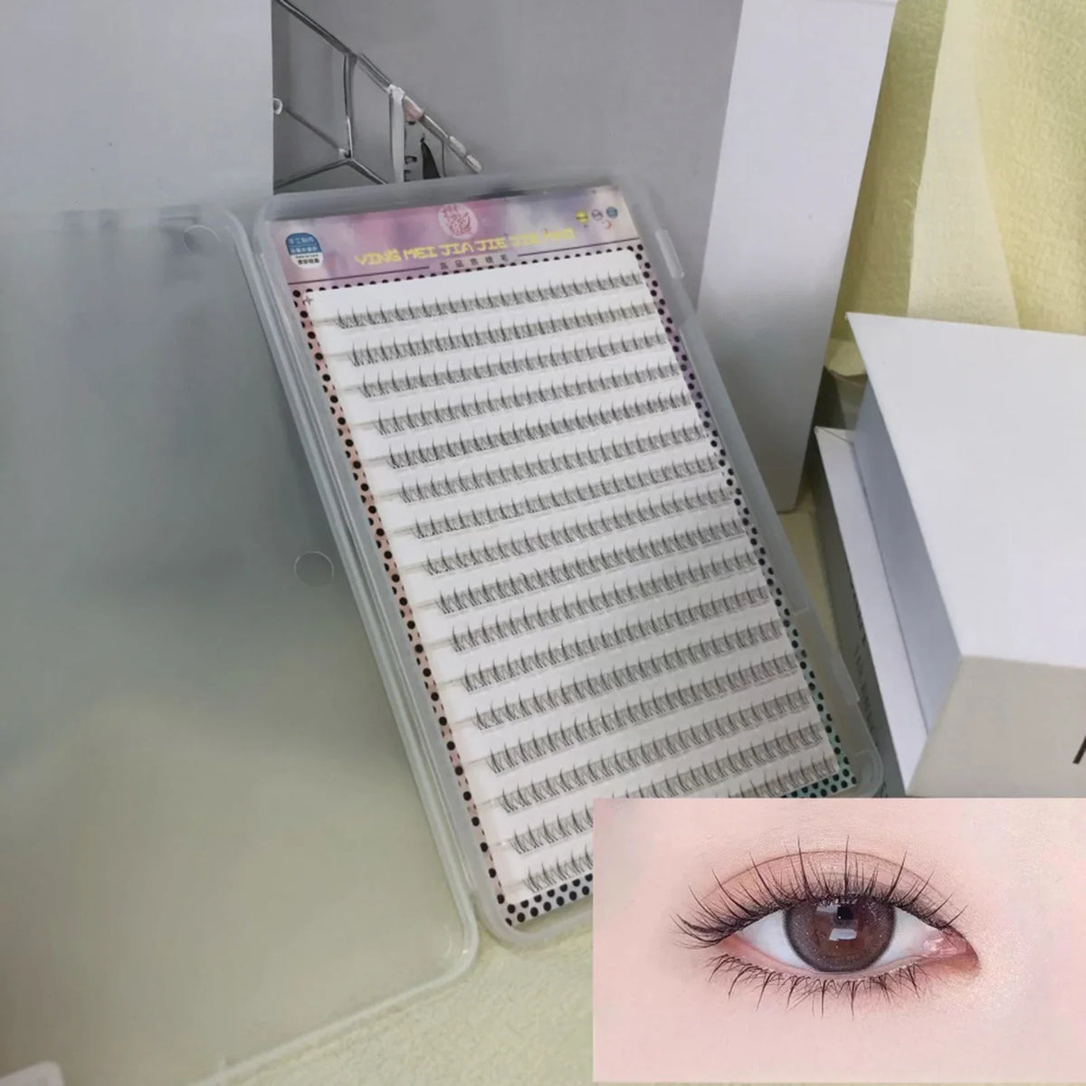 5mm C-Curl Lower Lash Segments | Natural False Eyelashes