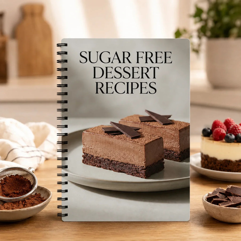 Sugar Dessert Recipes Notebook Guilt-free Healthy Sweet Supports