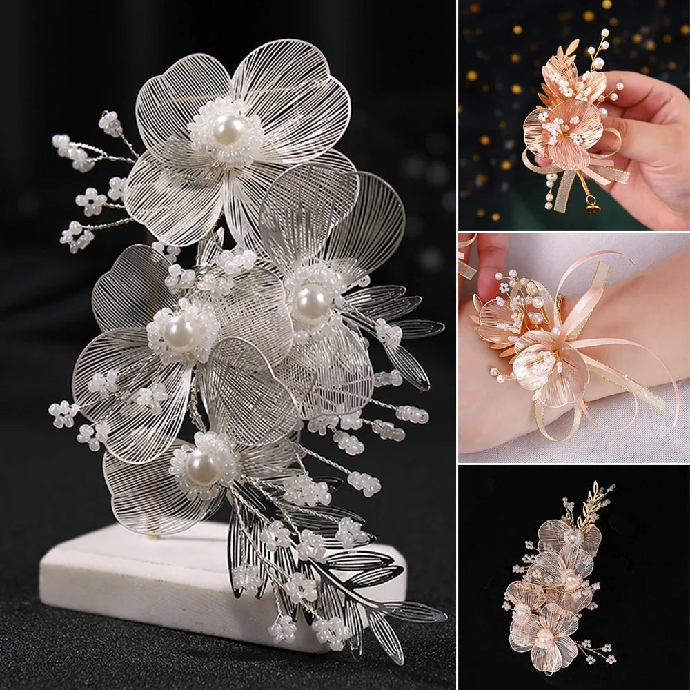 Pearl Bridal Headband – Handmade Wedding Hair Accessory