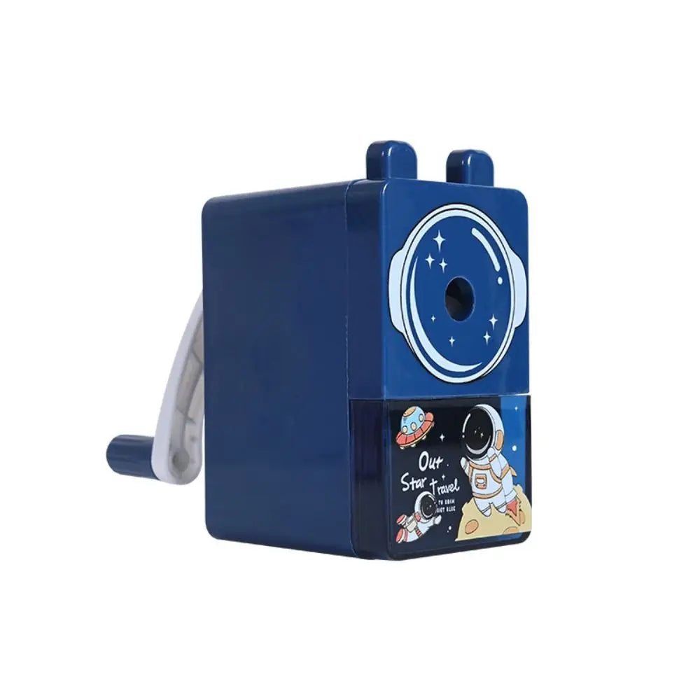 Hand Crank Pencil Sharpener – Cartoon Mechanical Pencil Cutter