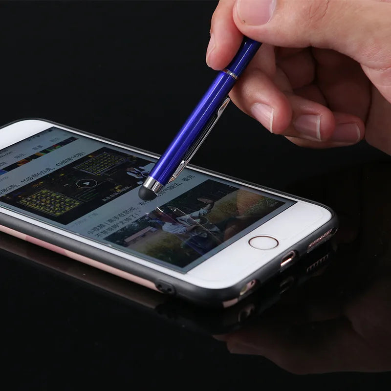 Metal Ballpoint Stylus Pen Touch Cell Phone Electrostatic Accessories