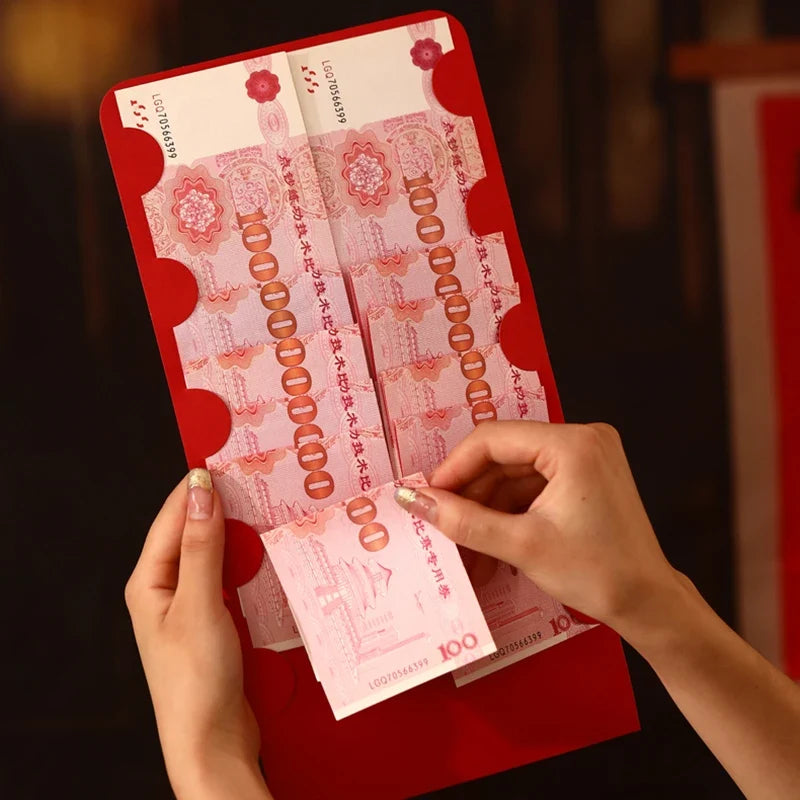 Creative Suprise Big Hongbag Year Red Envelope Birthday Pouch Chinese