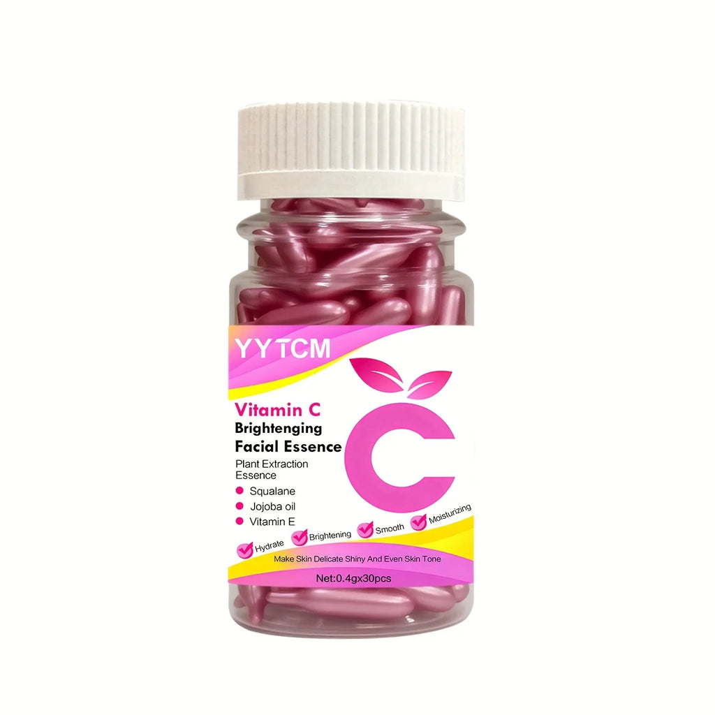 Vitamin C Brightening Capsule Essence – Squalane & Jojoba 90ct