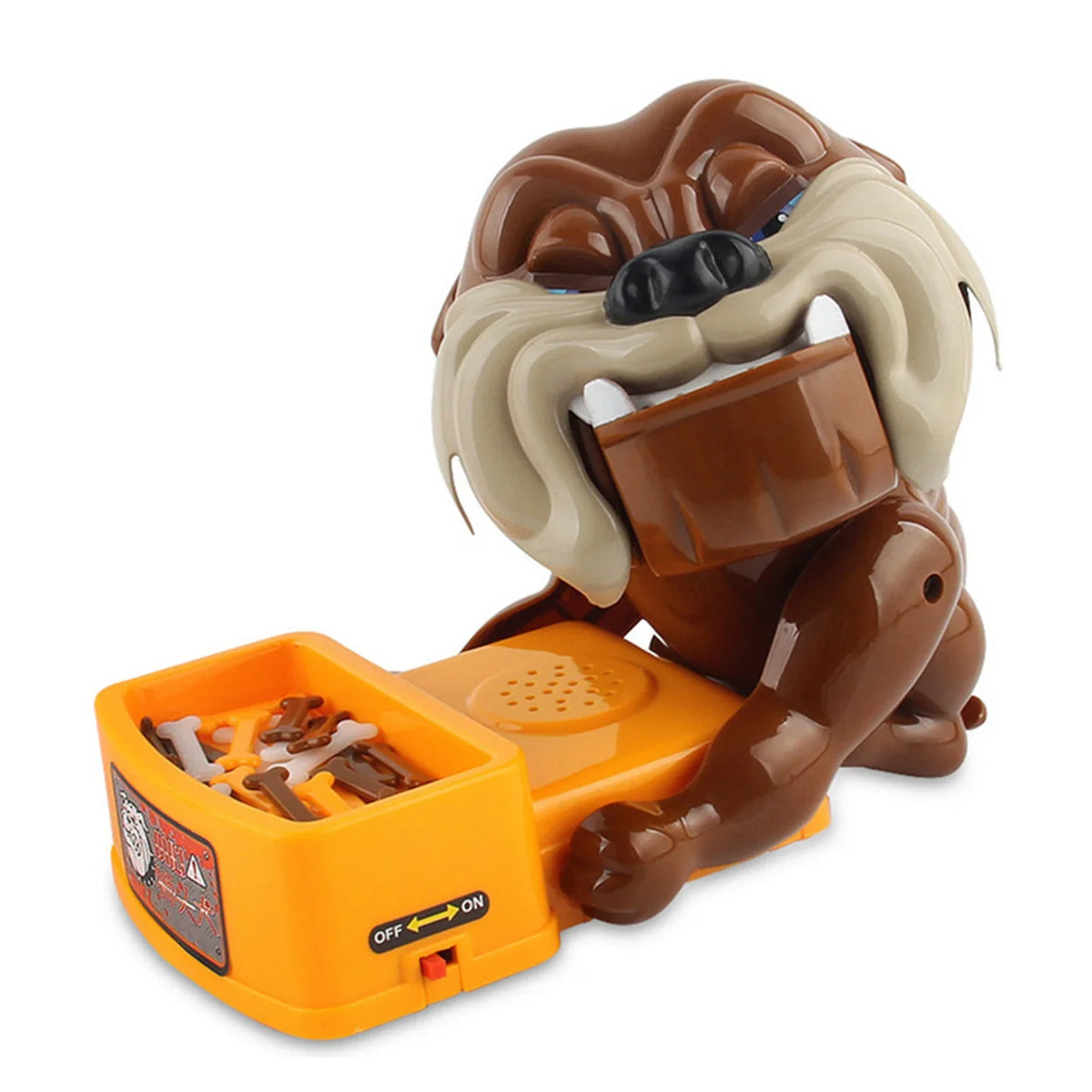 Don't Take Buster's Bones Bulldog Prank Board Game | Kids Gift