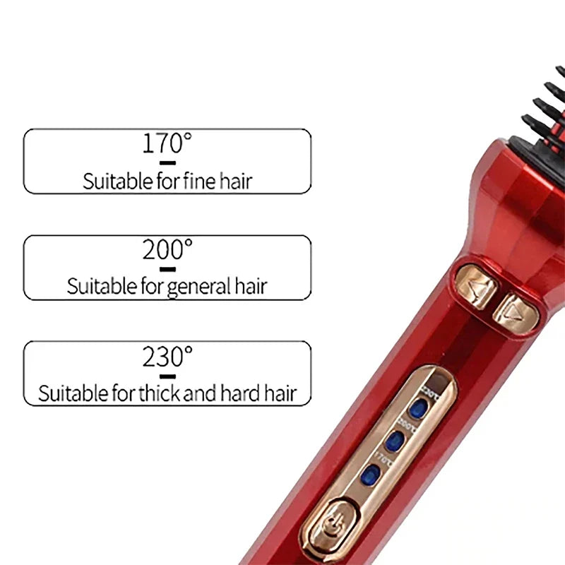 Automatic Ceramic Hair Curler Iron | PTC Heater & LED Display