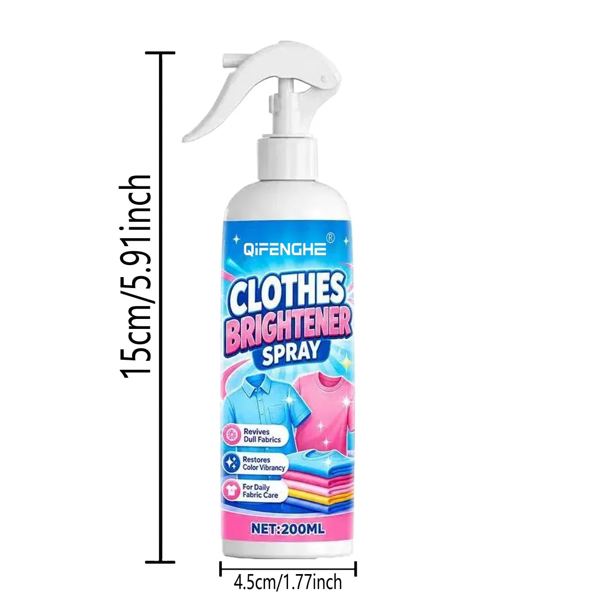 QIFENGHE Fabric Color Restorer Spray – Revive Faded Clothes