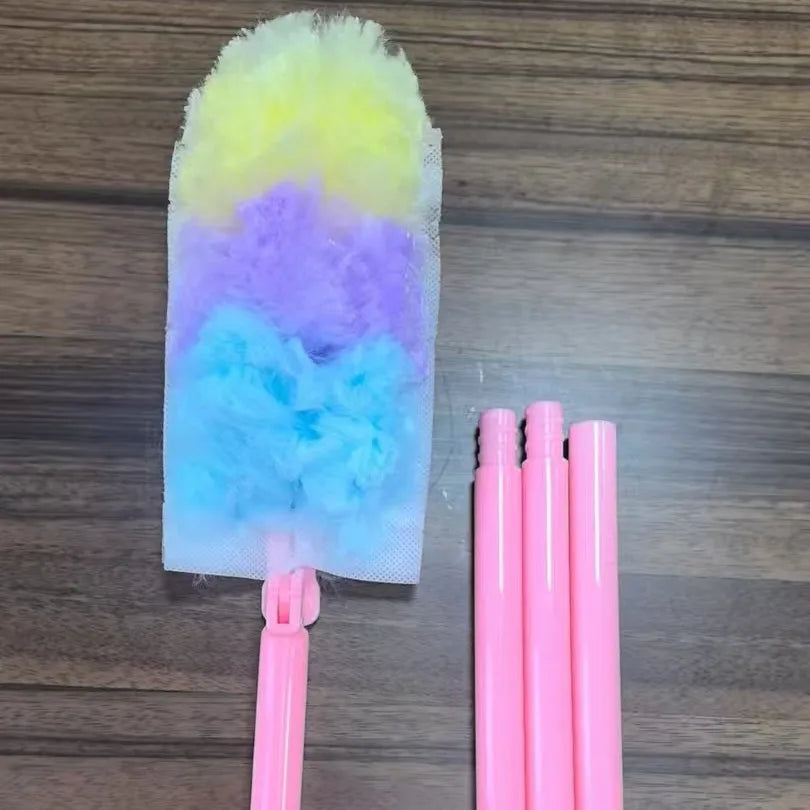 10-Pc Electrostatic Duster Set with Telescopic Handle