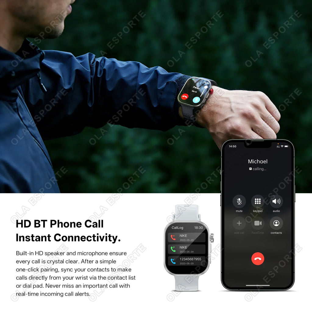HW12 Bluetooth Smartwatch | Calling, Multi-Sport & Health Tracking