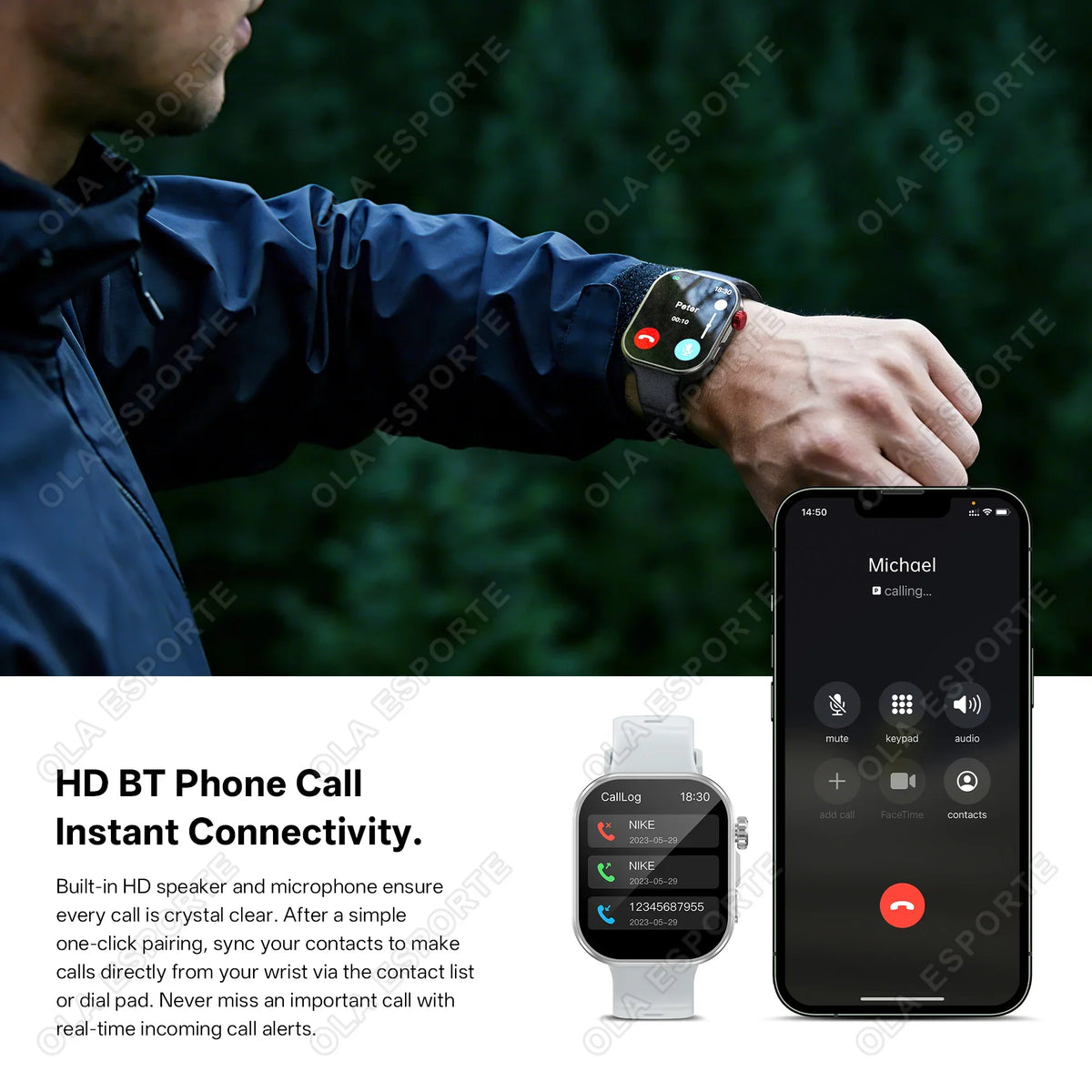 HW12 Bluetooth Smartwatch | Calling, Multi-Sport & Health Tracking