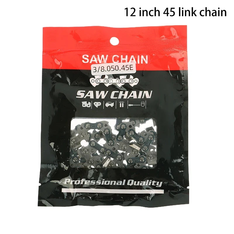 Metal Chainsaw Chain 4–16 Inch | Wood Cutting Replacement Blade