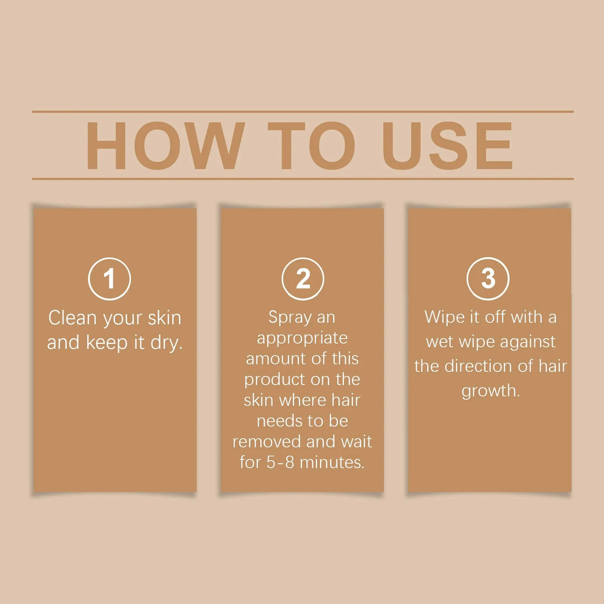 Painless Hair Removal Spray Full-body Growth Inhibition Soothing
