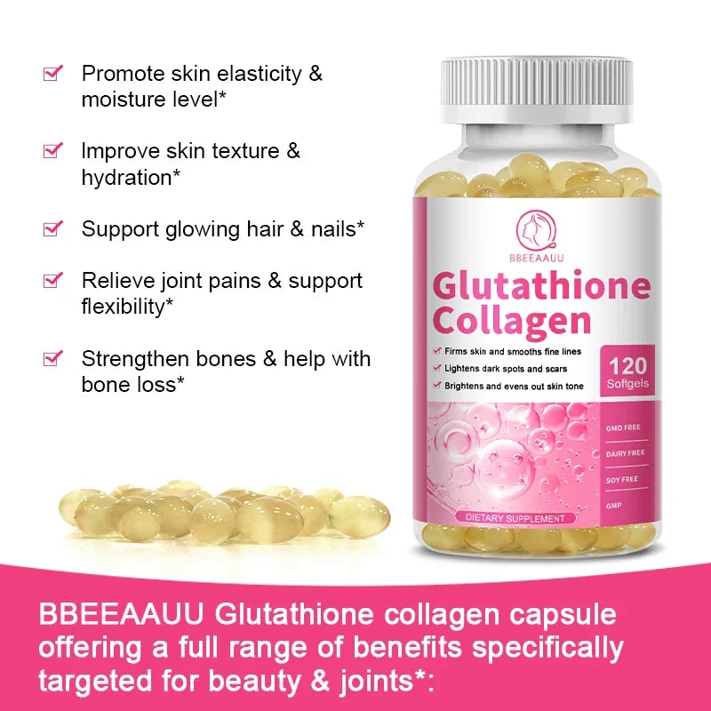 Beworths Collagen & Glutathione Capsules – Skin & Antioxidant