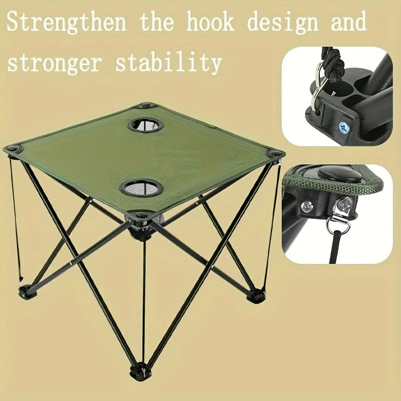Folding Camping Table – Waterproof Portable Picnic Table