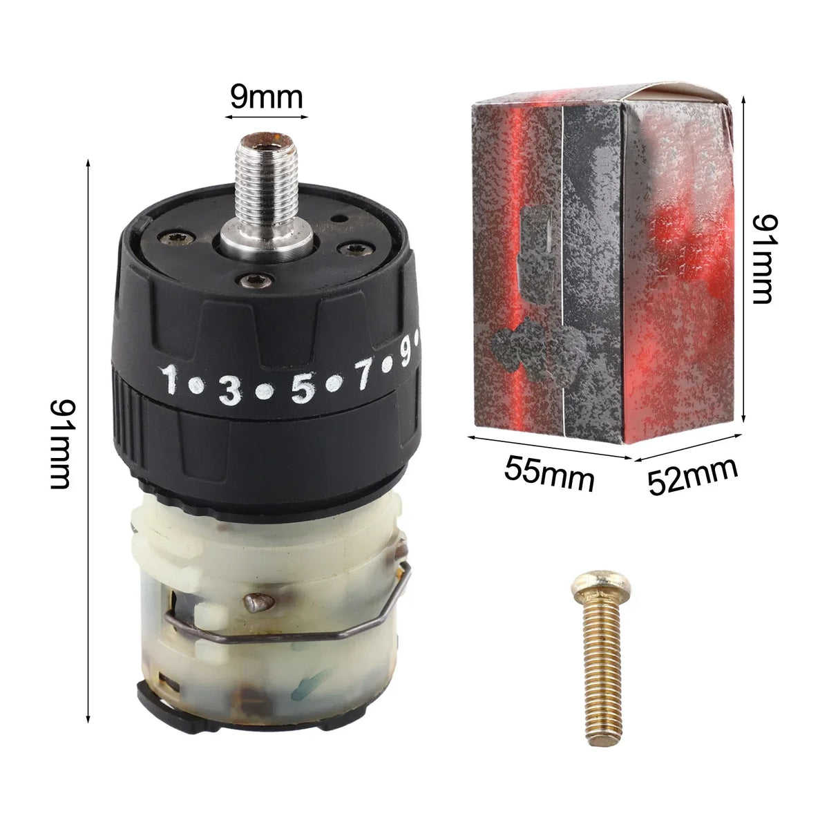 Electric Drill Replacement Gearbox 12V 16.8V 21V Brushless