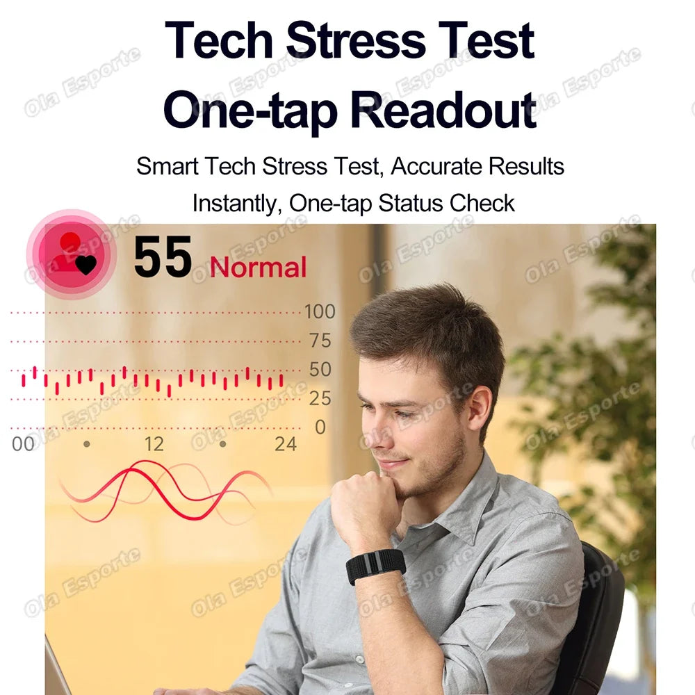 GPS Smart Watch – Heart Rate, HRV & Sleep Fitness Tracker