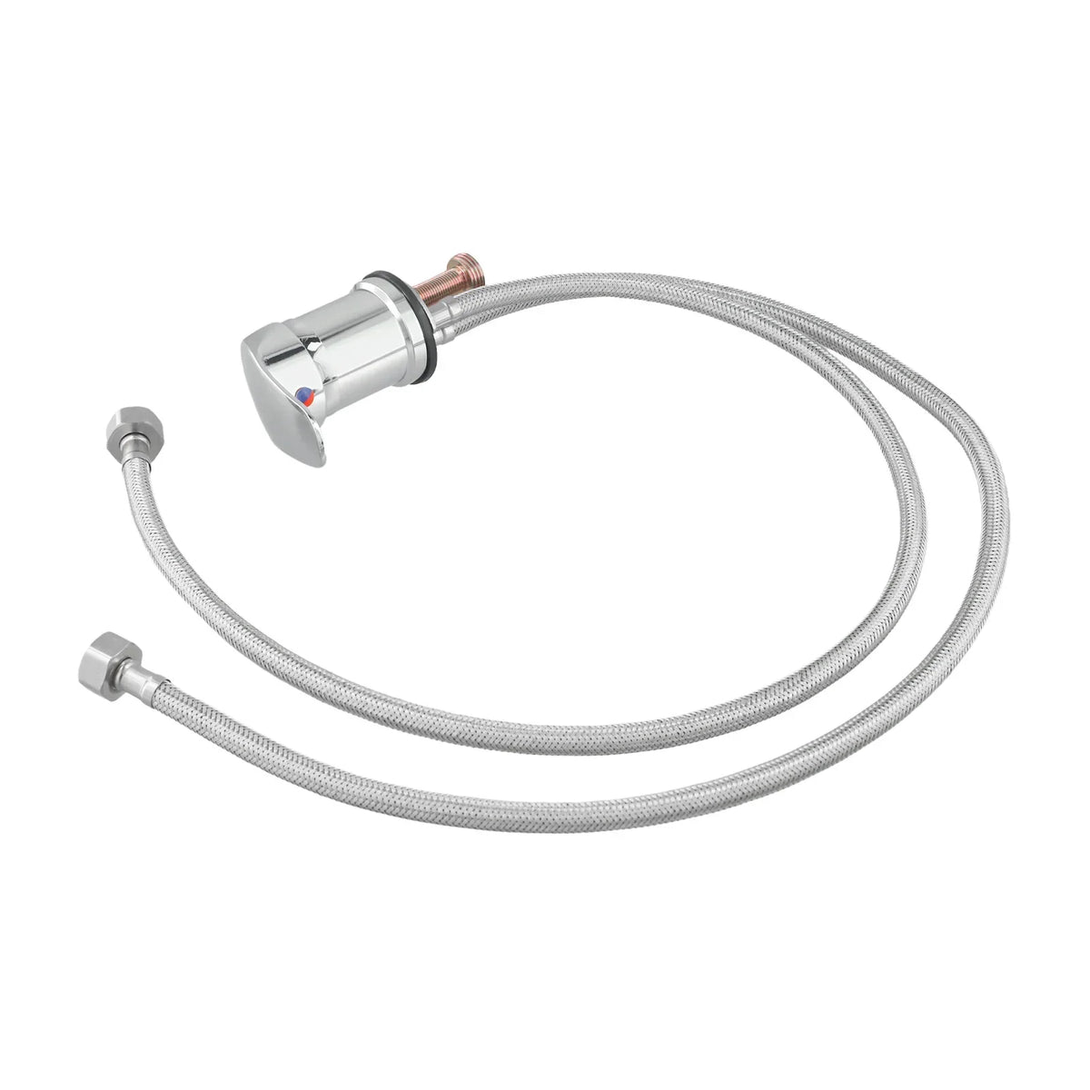 Chrome Single Handle Hand Shower with Hose | Salon Sink Faucet