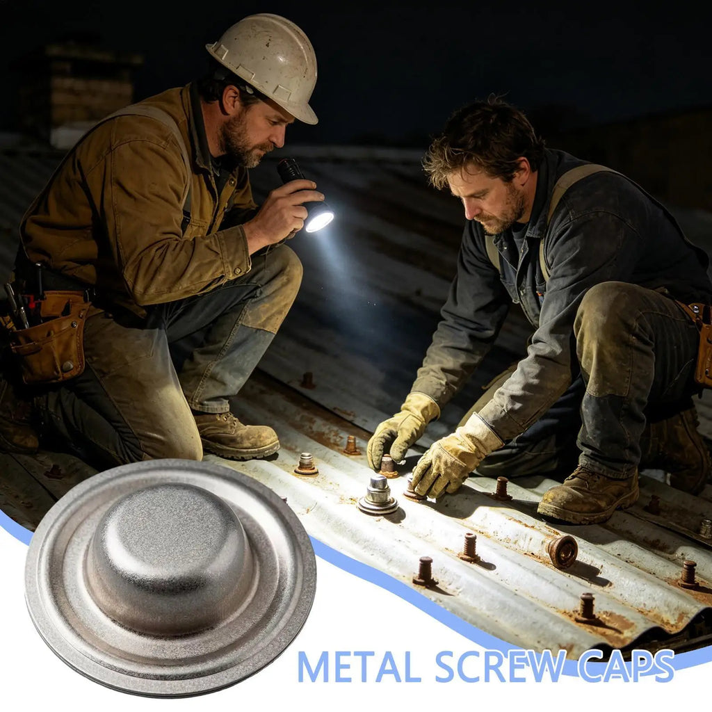 Stainless Steel Screw Cover Caps – Roof, Wood & Cabinets