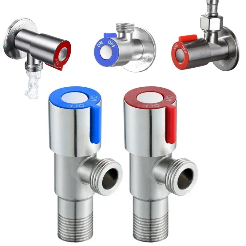 Stainless Steel G1/2 Angle Valve – Hot & Cold Filling Valve