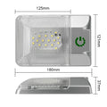 12V LED Dome Light for RV & Camper | Touch Dimmer Ceiling Lamp