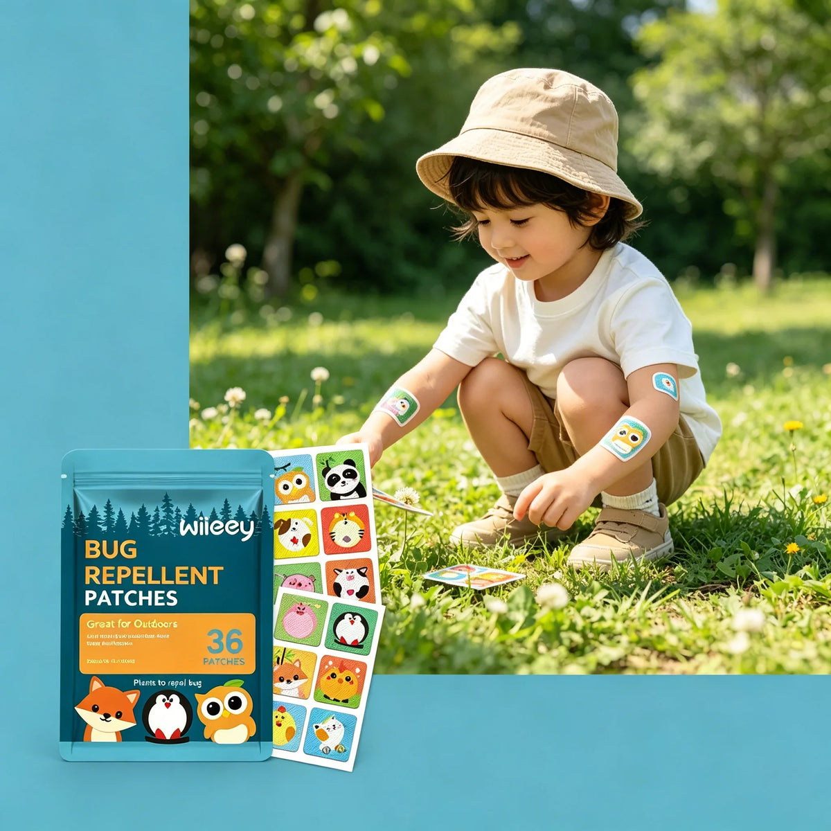 Gentle Herbal Body Care Patch – Waterproof & Portable