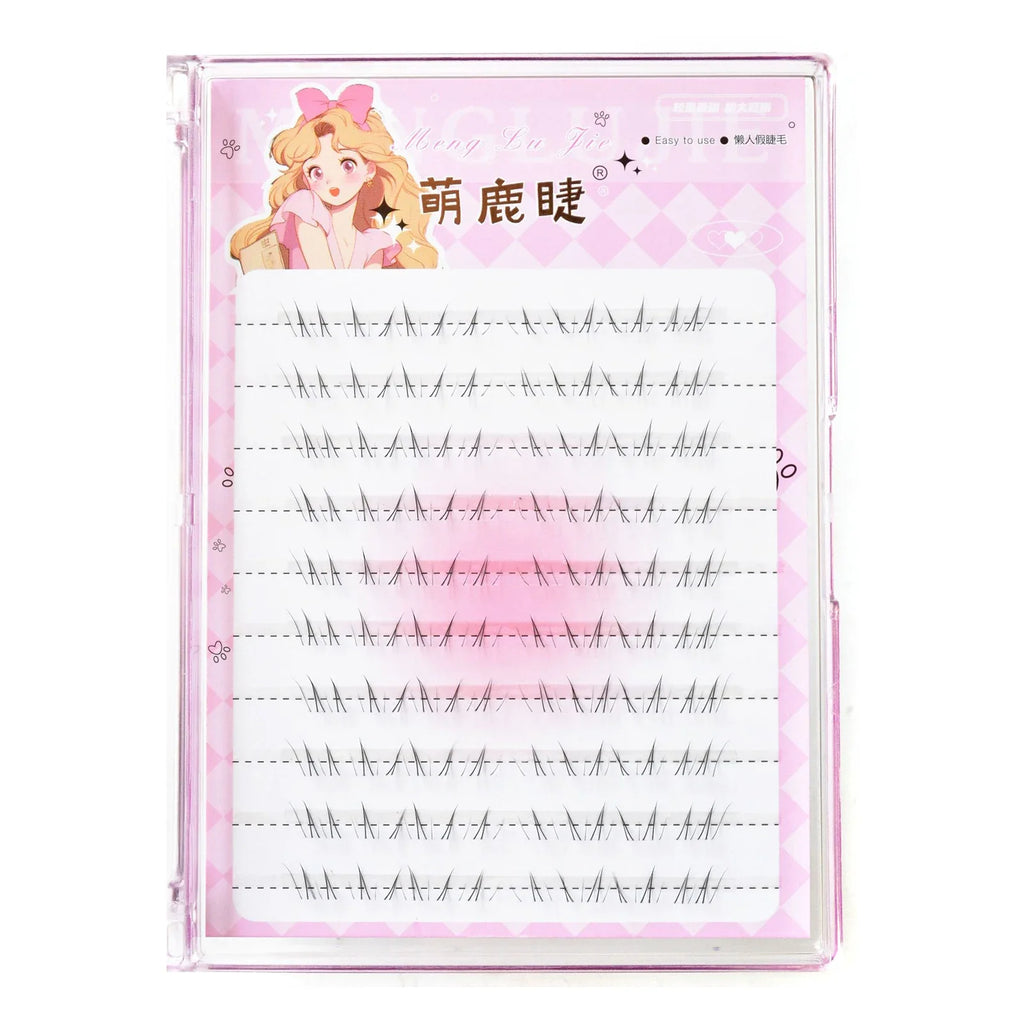 Manga Lower False Eyelashes | Single Cluster Natural Lash