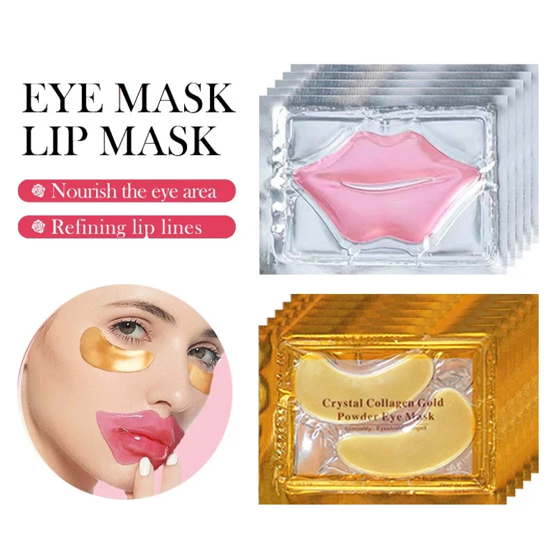 SADOER Collagen Eye & Lip Mask Set | Anti-Aging, Dark Circles