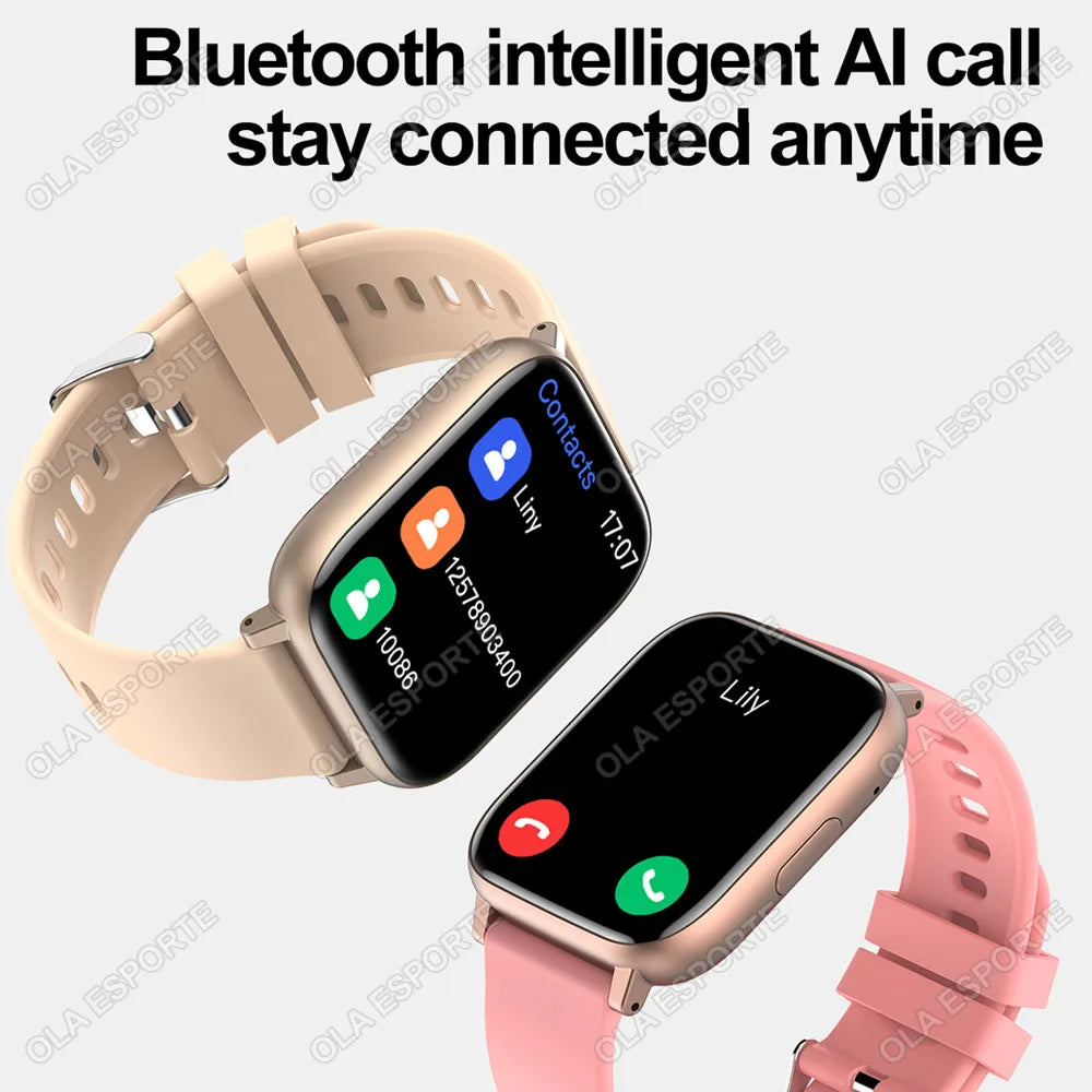 Ola Esporte 2025 Smart Watch | Bluetooth Call, Fitness Tracker