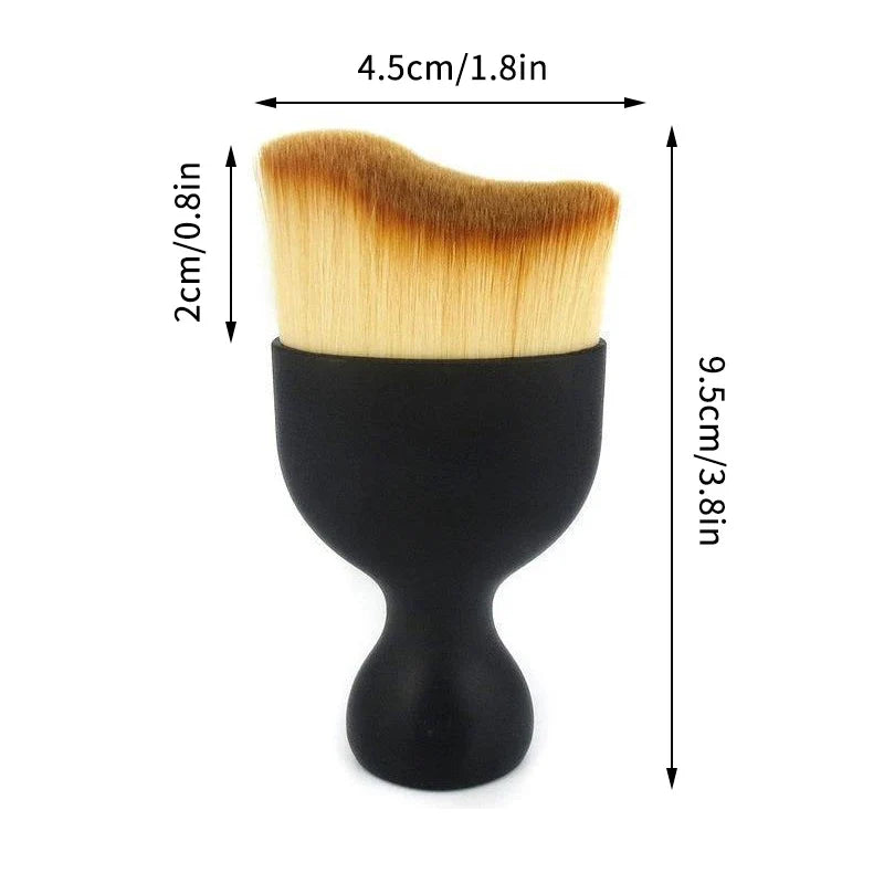 Car Interior Cleaning Brush – Curved Soft Vent Dust Sweeper