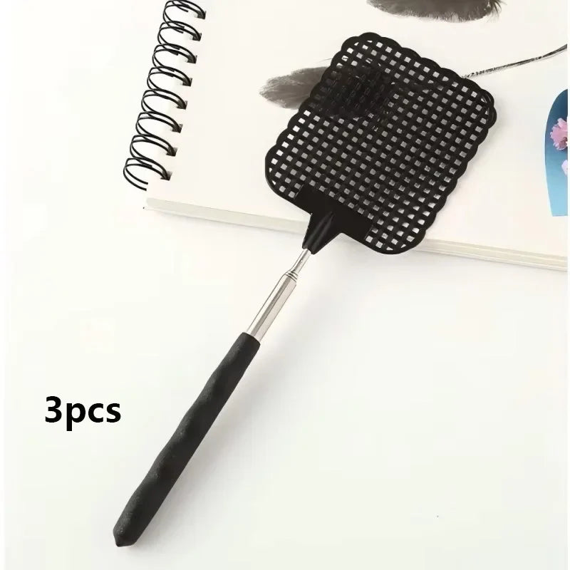 Retractable Fly Swatter – Telescopic Stainless Steel Handle