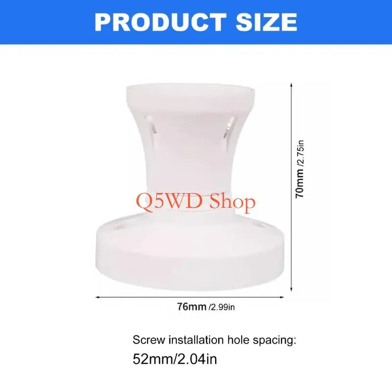 E27 Screw Ceiling Lamp Holder – Heat Resistant Bulb Adapter