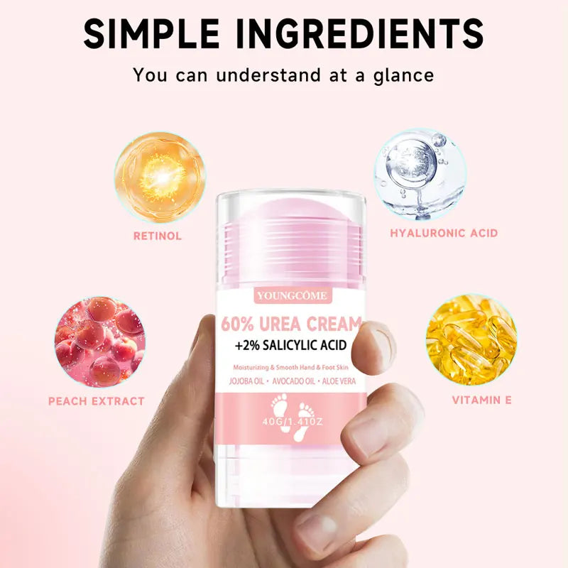 YOUNGCOME 60% Urea Foot Cream + Salicylic Acid | 40g