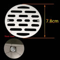 Stainless Steel Round Floor Drain Cover & Hair Catcher Strainer