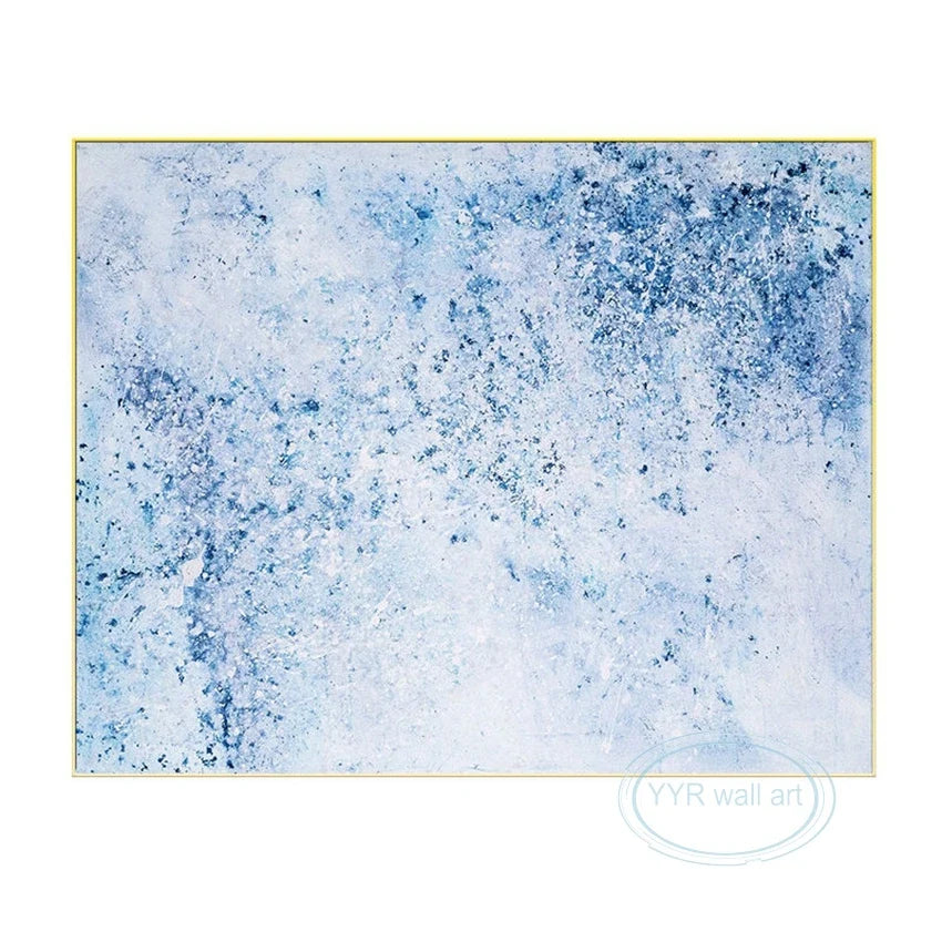 Hand-Painted Abstract Oil Painting Canvas Wall Art | Modern Décor