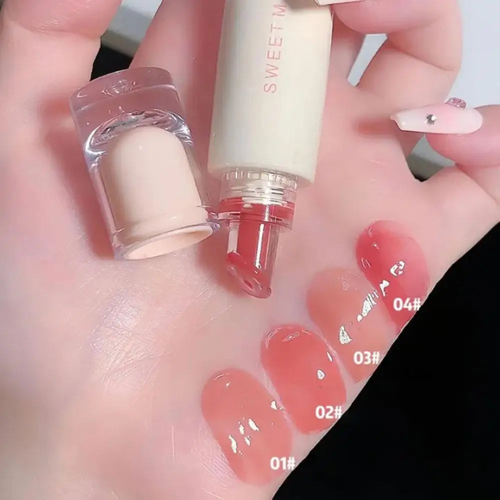 Hydrating Jelly Lip Gloss – Mirror Finish Tinted Moisturizing Glaze