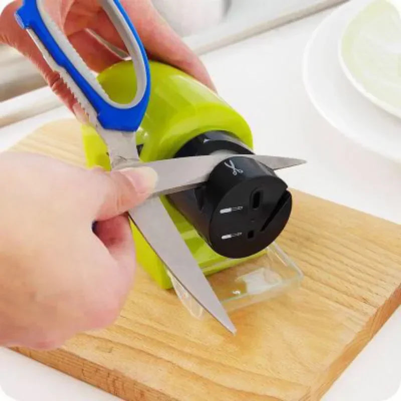 PLYS Electric & Manual Knife Sharpener – Ceramic & Steel